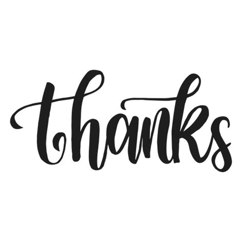 Thank You Thanks Badge Sticker Transparent Png And Svg Vector File