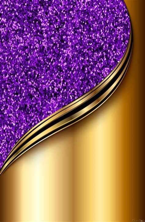 Purple And Gold Flowery Wallpaper Gold Wallpaper Purple Wallpaper