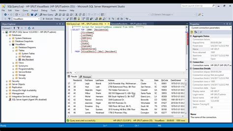 Microsoft Sql Server Management Studio Create Database And Load Sql File Youtube