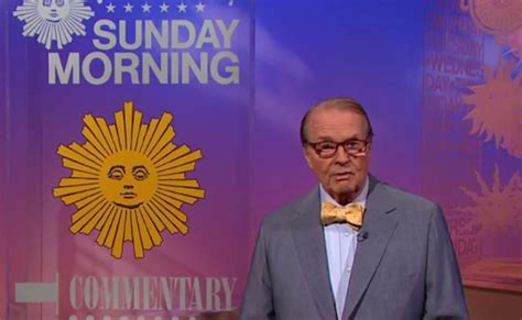Media Confidential Sunday Morning Host Charles Osgood Announces Tv