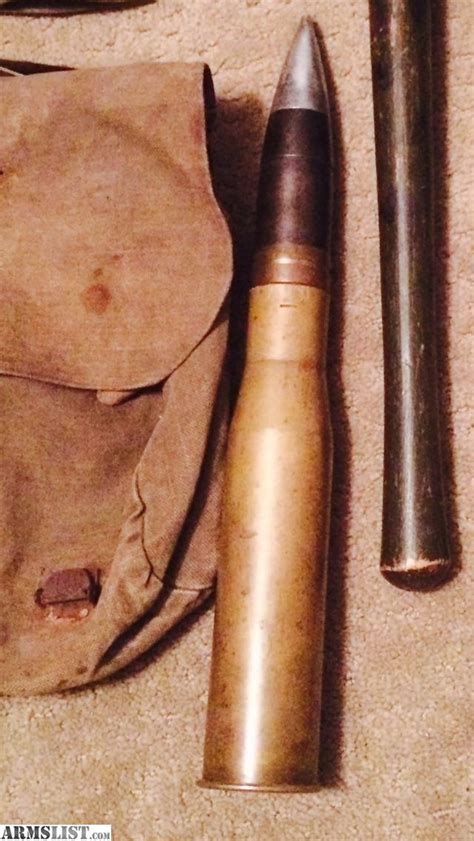 Armslist For Sale Wwii 37mm Artillery Shell And Projectile