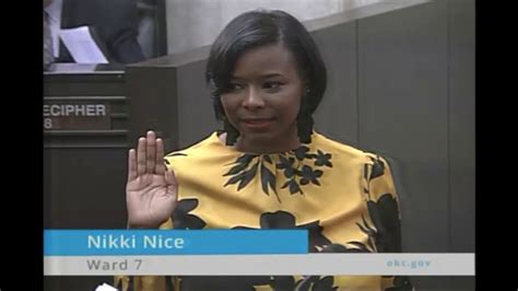 New Councilwoman Nikki Nice Takes Seat