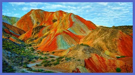 Re Train Your Brain To Happiness The Rainbow Mountains Of The China