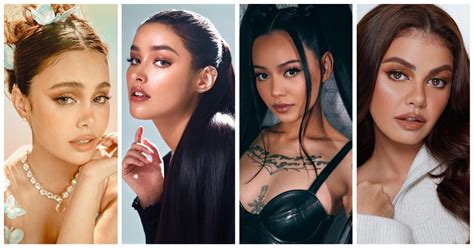 Filipina Celebrities Ivana Alawi Liza Soberano Janine Gutierrez And Bella Poarch Are Among