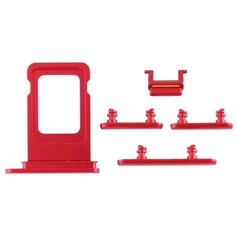 However i managed to put the tray back in the wrong way. SIM Card Tray + Side Key for iPhone 11 (Red) | Alexnld.com