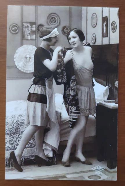 FRENCH NUDE WOMAN Lesbians Lovely Figure Old S Photo Postcard PicClick UK