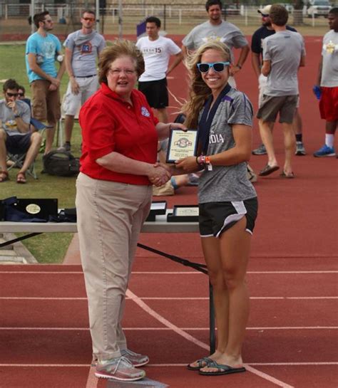 Megan Wagenaar Was Named The 2014 American Southwest Conference Track