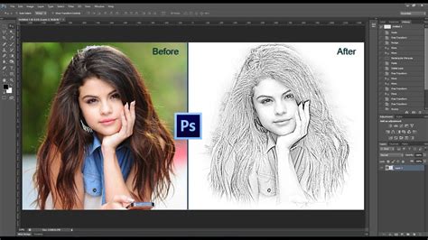 how to transform photos into gorgeous pencil drawings in photoshop my xxx hot girl