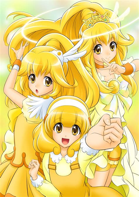 Kise Yayoi Cure Peace And Cure Peace Precure And 1 More Drawn By