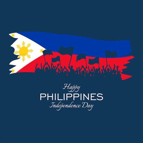 Premium Vector Philippine Independence Day Happy National Holiday Celebrated Annually On June