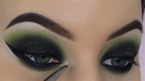 Sparkly Green Smokey Eyes Makeup For Every Eye Color Youtube