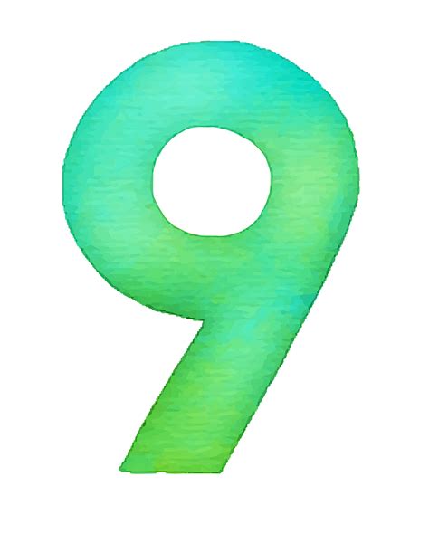 9 Number Png Images Transparent Background Png Play Images