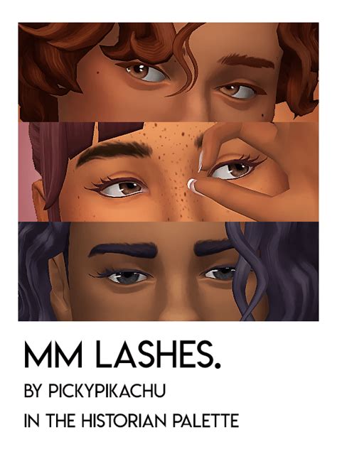 Sims 4 Cc Eyelashes Maxis Match Honchange
