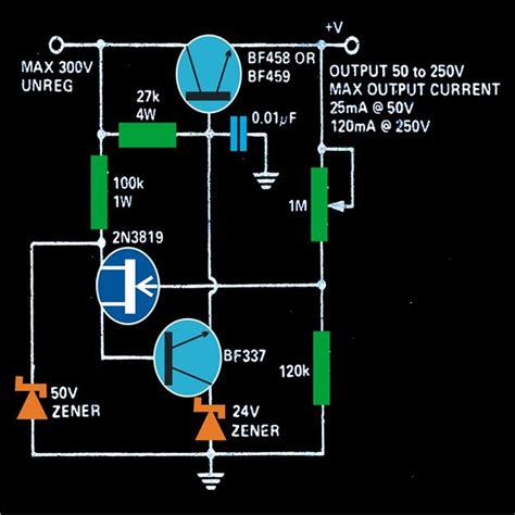 High Voltage Power Supply Schematic
