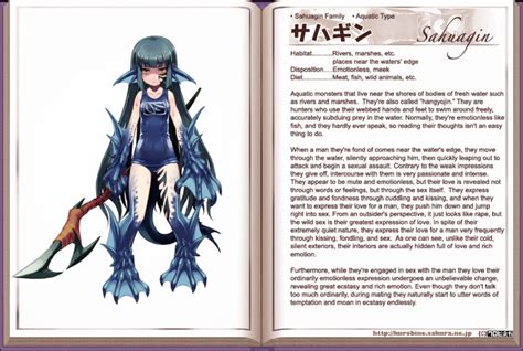 Sahuagin Monster Girl Encyclopedia Drawn By Kenkoucross Danbooru