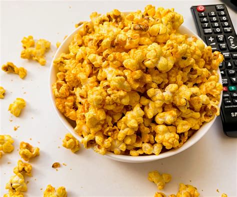 Easy Homemade Cheddar Cheese Popcorn With Sherry Sherry Journey