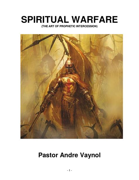 Spiritual Warfare The Prophetic Word