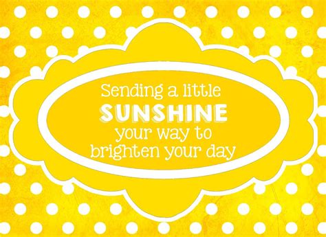 I Love The Idea Of Sending People A Box Of Sunshine But What To Put