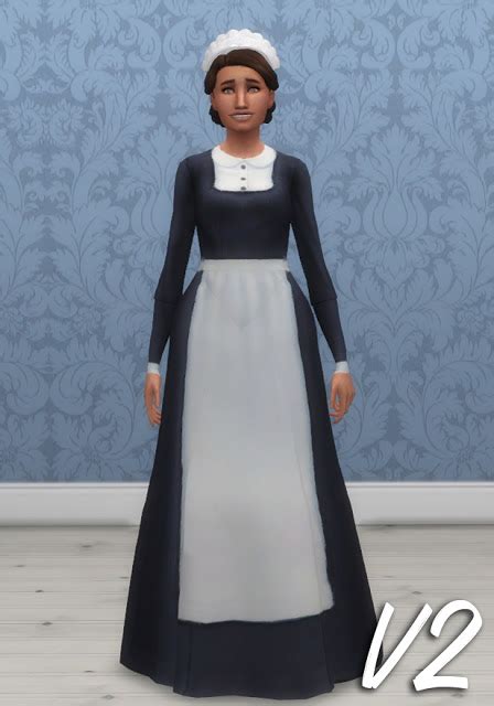 History Lovers Sims Blog Maids Uniforms • Sims 4 Downloads