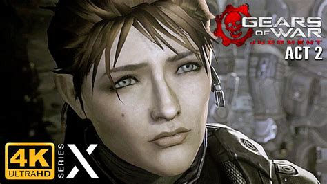 Gears Of War Judgment Act 2 4k Quality Xbox Series X Youtube