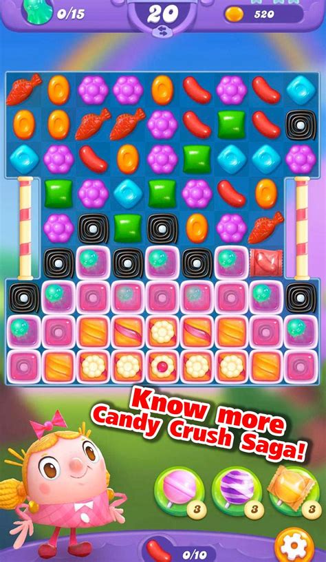 Bu hedeflerde hangi tür şekerden kaç tane patlatmanız yada oyun alanının hangi bölgelerinde patlatma işlemi yapmanız gerektiği söyleniyor. Candy Crush Saga - GameVN.info