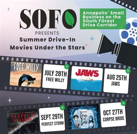Corpse Bride Summer Drive In Movies Presented By Sofo Annapolis Moms