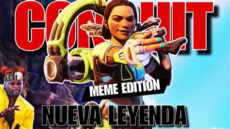 Apex Legends Meme Edition Mi Primera Victoria Con La Nueva Leyenda