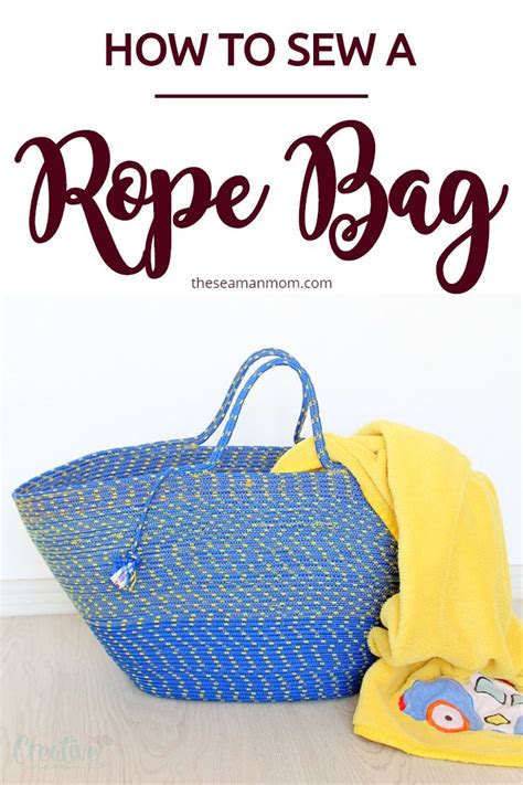 Rope Bag Sewing Tutorial Easy Peasy Creative Ideas