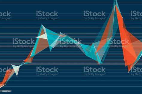 Coast Polygon Triangle Graph Stock Illustration Download Image Now