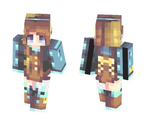 Download Blue Bunnies And Bows Minecraft Skin For Free