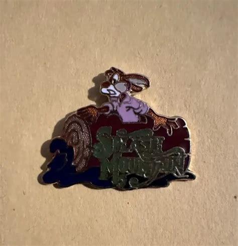 Disney Pin Wdw Magic Kingdom Splash Mountain Brer Rabbit So Very Retired Picclick