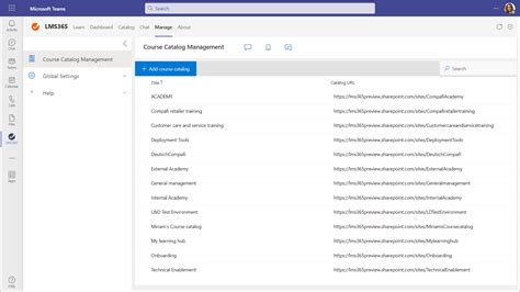The Lms365 App In Microsoft Teams And Its Functionality Help Center