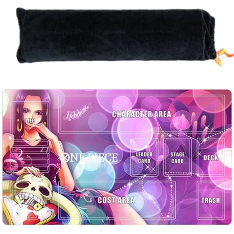 Boa Hancock One Piece Playmat With Zones Tcg Card Game Opcg Play Mat Bag Yy2 2699 Picclick
