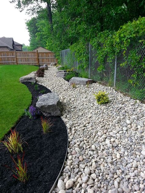 22 Beautiful River Rock Landscaping Ideas Home And Gardens River