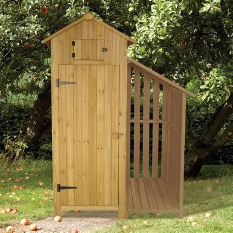 You will get tips to protect your plants from insects and diseases. Brundle Gardener Garden Tool Shed With Log Store | Garden ...
