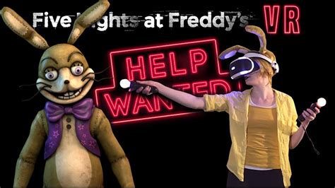 Glitchtrap Faces Himself And Plays Fnaf Vr Help Wanted Youtube