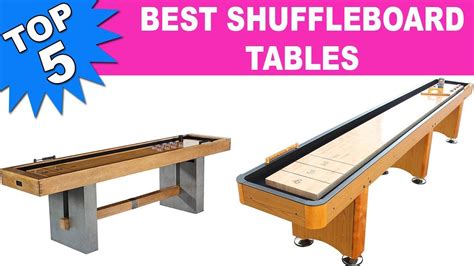 Top 5 Best Shuffleboard Tables 2020 Youtube