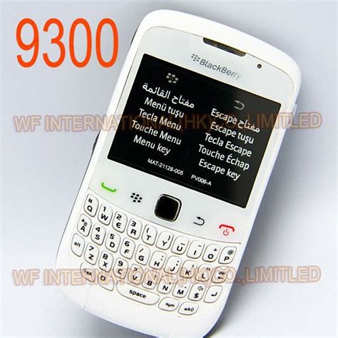 Original Blackberry 9300 Curve Mobile Phone Smartphone Unlocked 3g Wifi
