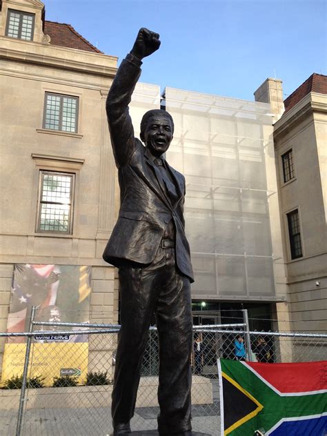 Nelson Mandela Statue South African Embassy Washington D Flickr