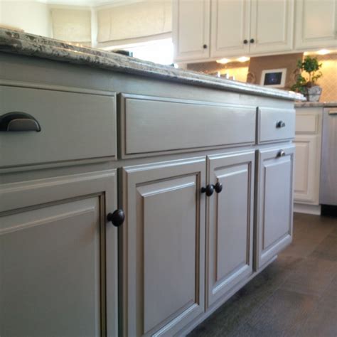 This gives you a chance to make sure you like the look and, more importantly, that the paint finish you've chosen will adhere to the cabinetry and your prep steps will yield a smooth finish. Faux Finish Kitchen Cabinets & Chalk Paint - Sacramento ...