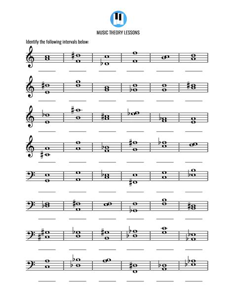 Understanding the use of intervals on the piano is a great way to improve your piano playing! Intervals Activity 2 - Music Theory Lessons
