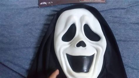 Scream Ghostface Spoof Mask Review From Scary Movie Youtube