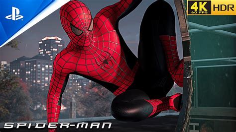 New Photoreal Raimi Spider Man Movie Suit Marvel S Spider Man Pc Mods Youtube