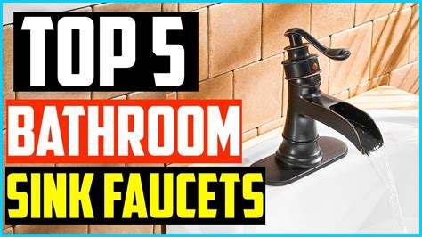 The best bathroom faucets are an easy upgrade and a good first place to start if you want to redo your bathroom. Top 5 Best Bathroom Sink Faucets in 2020 - YouTube