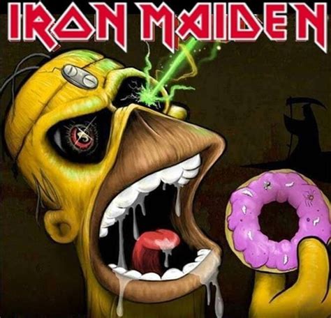 With millions of fans around the world, highly quotable lyrics and a lurching undead mascot named edward, it's obvious that iron maiden would inspire a ton of memes. Simpsons Archives - Cludgie - Photos 'n Stuff