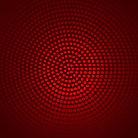 Beautiful Circular Dotted Red Background Vector 247128 Vector Art At