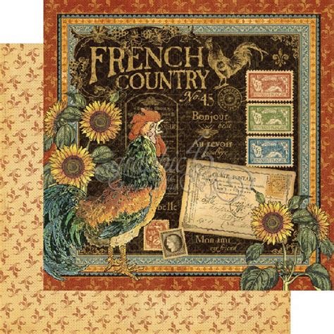 Graphic 45 French Country Collection Ferisgraphics