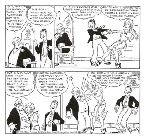 blondie and dagwood turn 90 the daily cartoonist