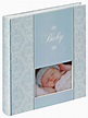Daydreamer baby photo albums in blue with window – The Photo Album Shop