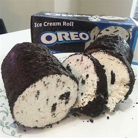 How to roll ice cream into a spiral? Oreo Ice Cream Roll: Create Your Own Oreo Ice Cream ...